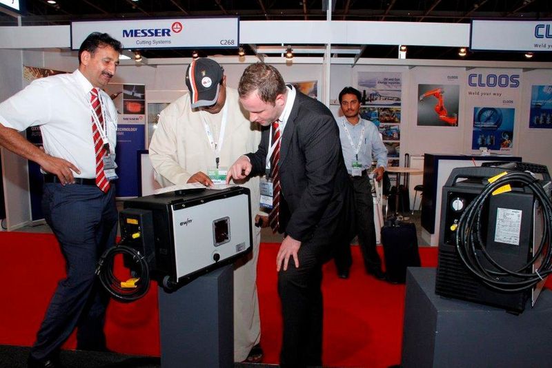 Auch 2017 sollen Metal Middle East, Tube Arabia und Arabia Essen Welding & Cutting wieder parallel stattfinden. (Messe Düsseldorf)