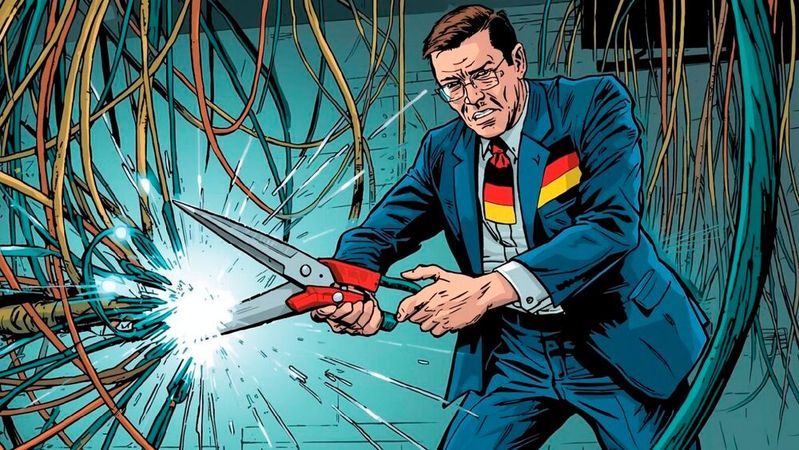 Die Bundesnetzagentur drängt die Deutsche Telekom dazu, DSL und VDSL abzuschalten, um die Nutzung von Glasfaser-Kabeln zu fördern, die schnelleres und stabileres Internet bieten. (Bild:  Canva / KI-generiert)