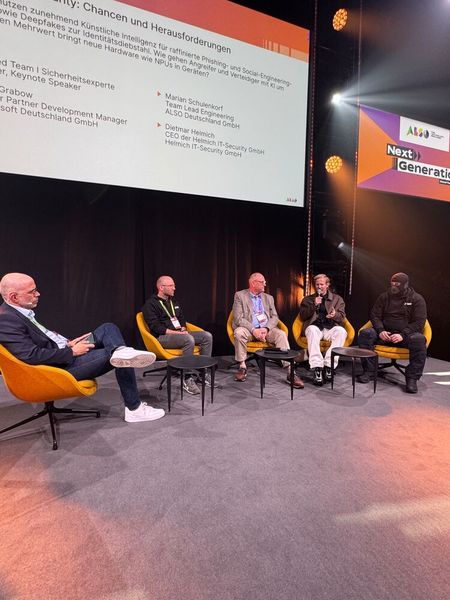 KI und Cybersecurity sind auch das Fokusthema der Podiumsdiskussion. (Bild: Vogel IT-Medien GmbH)
