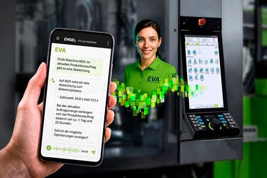 Eva understands questions asked in natural language, detects deviations in the process, and suggests concrete solutions — an assistant that goes well beyond a typical chatbot.(Source:  Engel)