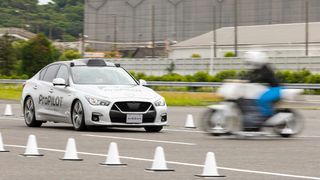 Während Bosch und ZF bei der Lidar-Technologie ausgestiegen sind und sich internationale OEMs wie Nissan (hier im Bild) erst daran versuchen, wird in China Lidar zunehmend schon in den Volumenmarkt überführt.  (Bild: Nissan)