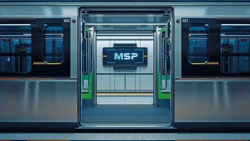 Der MSP-Zug steht bereit. Systemhäuser, die sich bisher noch nicht darin befinden, sollten nun zusteigen. (Bild:  Canva / KI-generiert)