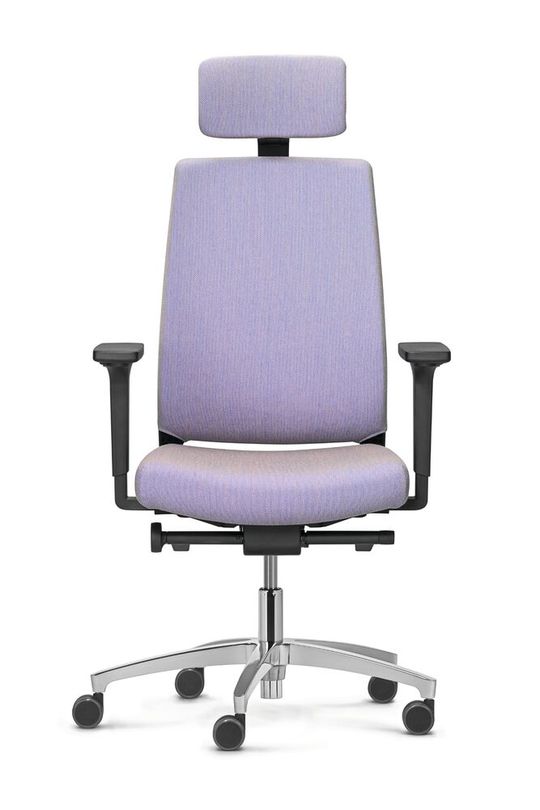 Der Bürostuhl Sequel von Dauphin ist in einer Polstervariante oder einer Netzvariante erhältlich.(Bild:  Dauphin)