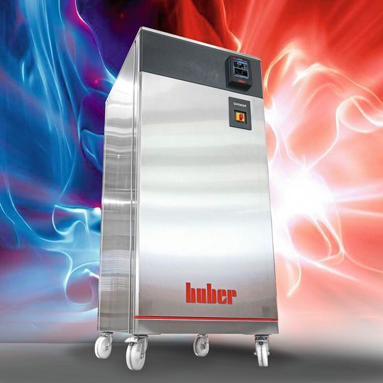 Die neuen Unistate liefern durch ein reduziertes Füllvolumen eine höhere Temperiergeschwindigkeit.(Bild:  Peter Huber Kältemaschinenbau)