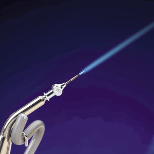 Eine Mikroflamme.(Bild:  Mig-o-mat)