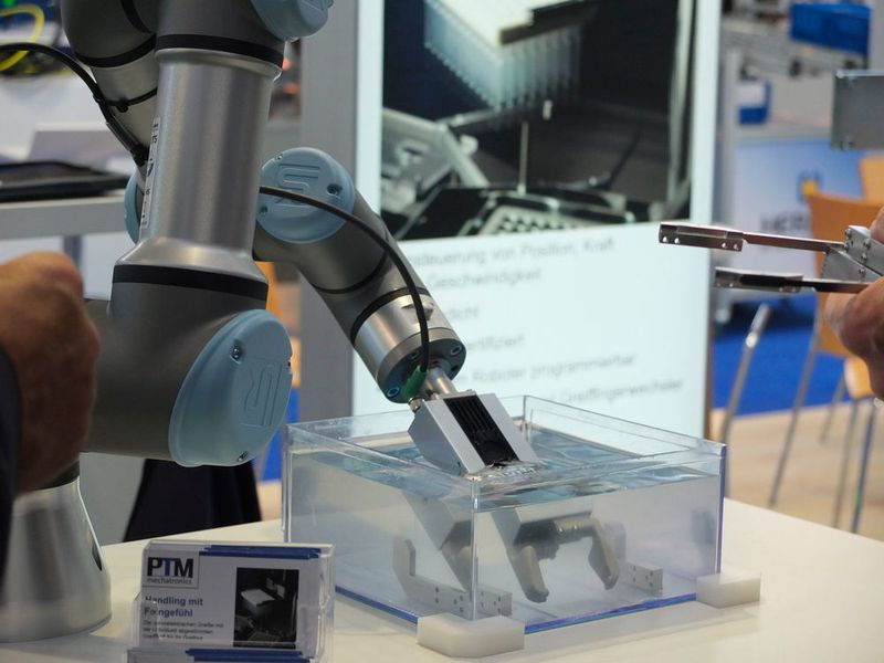 ... wasserdichte WP-Serie. Schnittstellen und Elektronik sind sicher vor dem Eindringen von Wasser geschützt. (U. Drescher/konstruktionspraxis)