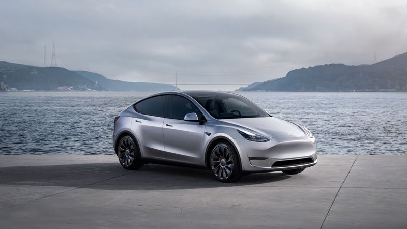 Das Tesla Model Y bekommt in China ein Facelift.(Tesla)
