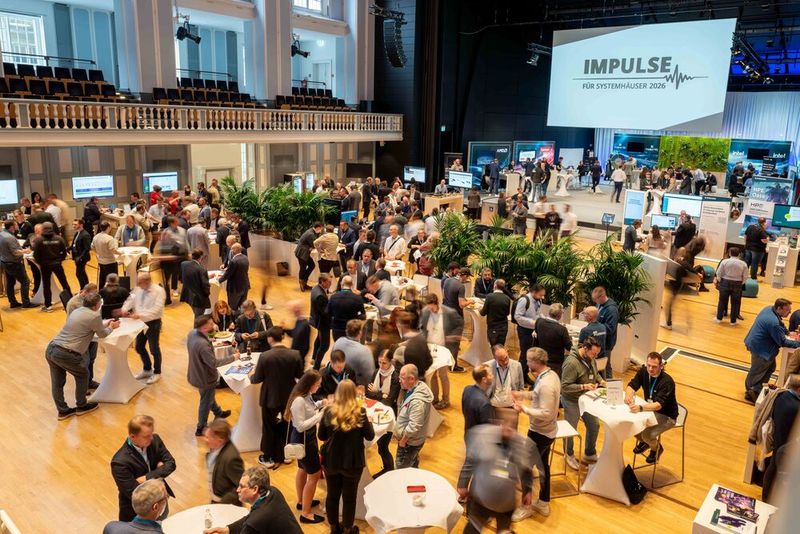Ausstellungsfäche der Impulse für Systemhäuser 2026 (Bild: Valentin DIehl)