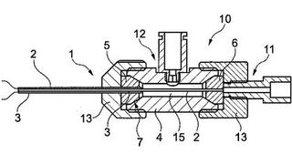 Eine Vorrichtung zum Versprühen von Medien an Innenseiten medizinischer Produkte. (Bild: DPMA)