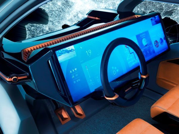 Das Cooperative Mobility Ecosystem-Konzept vereint die Vorteile von künstlicher Intelligenz, Robotertechnik und Big Data. (Honda)