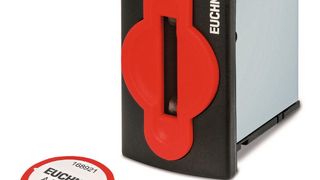 Die neue Schlüsselaufnahme CKS2 erfüllt höchste Sicherheitsanforderungen beim 
Sperren und Starten von Maschinen und Anlagen. (Bild: Euchner)