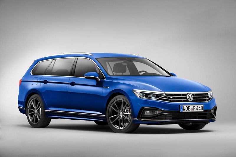 Der erneuerte Passat wird auf dem Genfer Autosalon im März zu sehen sein. (VW)