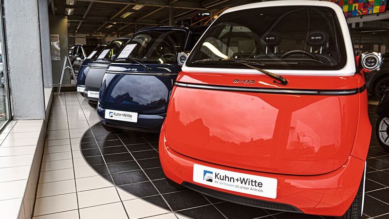 Im Vespa-Store in Buchholz hat die Marke Micro Einzug gehalten.(Bild:  Kuhn + Witte)