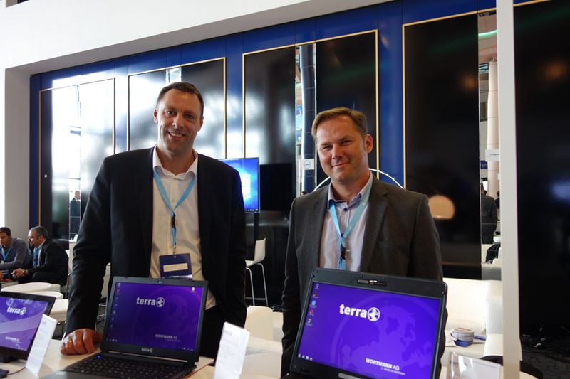 Wortmann war mit Robin Wittland und Martin Klein auch am Start. (Bild: IT-BUSINESS)