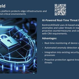 Kontron at SPS 2025: How the platform approach meets the CRA requirements.(Image: Kontron)