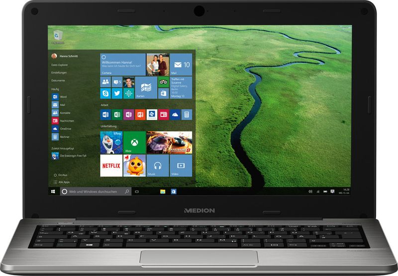 Das Notebook Medion S2218 hat ein 11,6 Zoll großes Full-HD-Display. (Bild: Medion)