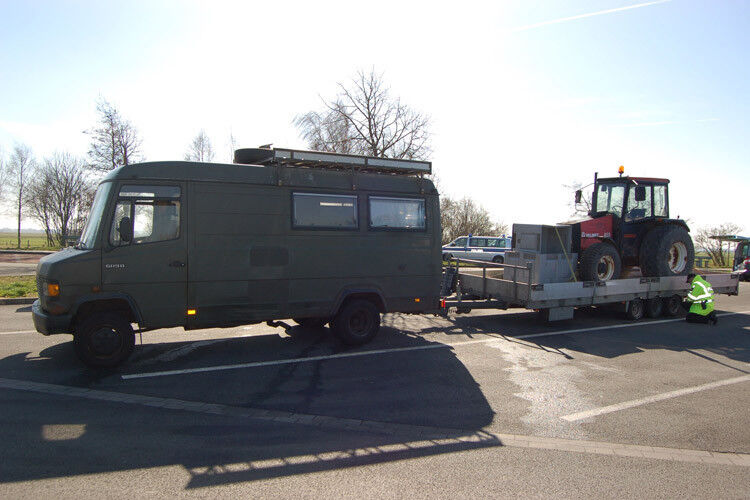 Wohnmobil mit 200-Liter-Zusatztank (nicht eingetragen). (Foto: Polizei Osnabrück)