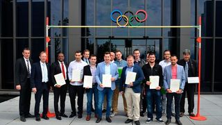 Ce sont 14 participants à la formation d'Expert en production qui se sont vu remettre leur brevet. (FSPM)