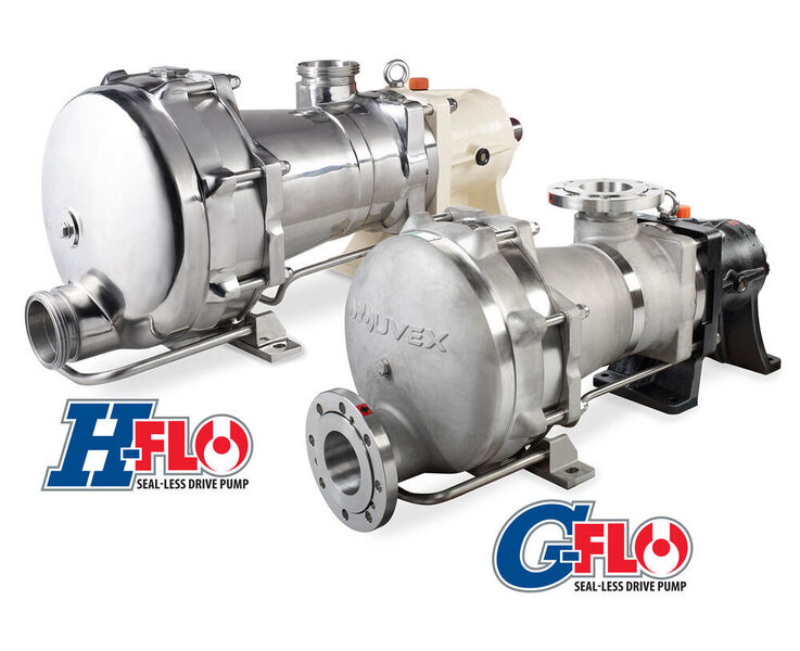 Specially designed to provide premium performance in critical hygienic, chemical and industrial applications, Mouvex's H-Flo Series and G-Flo Series pumps offer a variety of improved design features and benefits.  (Mouvex)