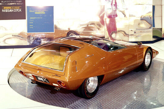 Auf der Tokyo Motor Show von 1970 enthüllte Nissan das futuristische Conceptcar 270X auf Basis des Cherry. (Foto: Nissan)