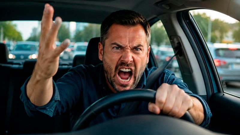 Auf deutschen Straßen sind immer mehr aggressive Autofahrer als in den vergangenen Jahren zu finden, wie eine Studie der Unfallforschung der Versicherer ergab.(Bild:  mit KI erstellt)