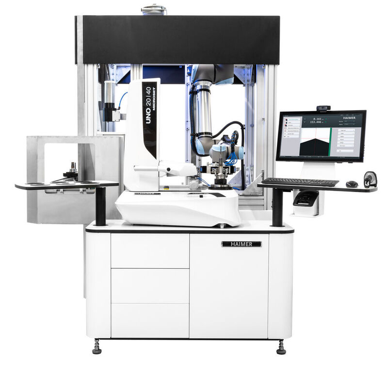 At AMB 2022, Haimer will present an advanced version of its Automation Cube, which allows automated shrinking and presetting of cutting tools.