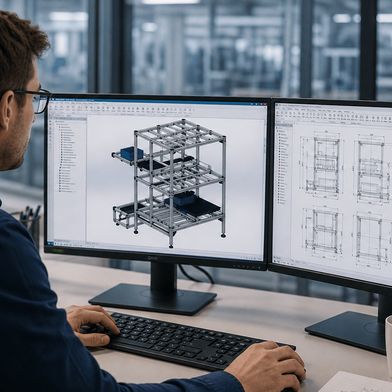 CAD-Modelle und technische Dokumentationen ermöglichen eine schnelle Integration in Konstruktionen und reduzieren manuelle Arbeitsschritte. (Bild: BeeWaTec AG)
