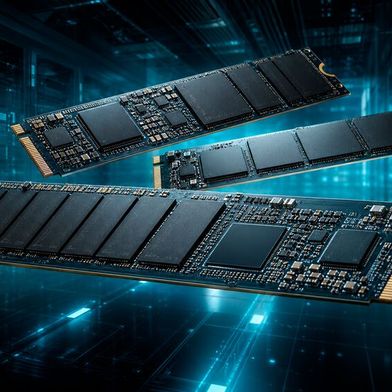 Der New Form Factor 1 wurde für die Ansprüche moderner Server und Speichersysteme entwickelt. (Bild: KI-generiert)