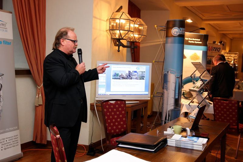 Intensiv-Filter Himenviro ist Technologieführer in der industriellen Entstaubung mit Schlauchfiltern. Im Bild Jörg Meissner. (PROCESS)