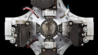 Demonstrator des adaptiven Fliehkraftpendels. (Bild: Fraunhofer LBF)