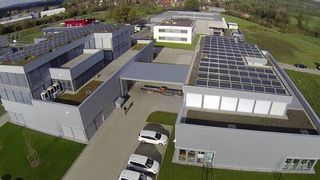 Firmensitz der Topometric GmbH in Göppingen: 2014 soll auf dem Gelände ein weiteres Werk errichtet werden. (Bild: Topometric)