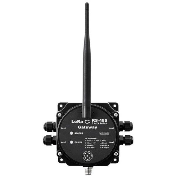 Für weitläufige Außenumgebungen, in denen eine verzögerungsfreie Kommunikation mit großer Reichweite bei geringen Datenmengen erforderlich ist, eignet sich das drahtlose Outdoor-Gateway WW-3D28 für LoRa zu RS-485 von Wintec. Es kann über RS-485 MODBUS an den bestehenden industriellen Steuerungs-Host (z.B. eine PLC) angeschlossen werden. Fünf analoge Eingänge und digitale Ein- und Ausgänge unterstützen Sensoren und ermöglichen die Ansteuerung externer Geräte.  (Halle 3 / 3-429) (Bild: Wintec)