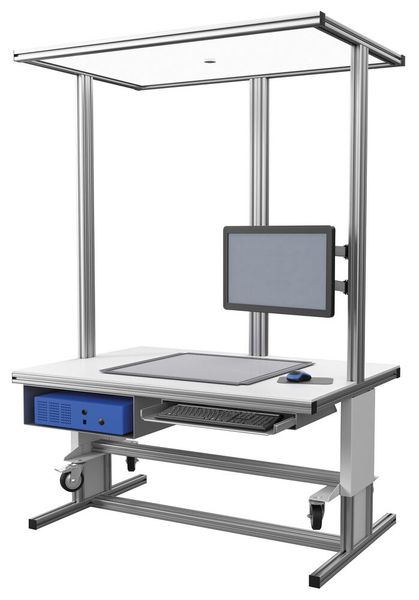 Der Schlaue Klaus ist ein kamerabasiertes kognitives Werkerassistenzsystem zur Digitalisierung manueller Prozesse in der industriellen Fertigung. (Bild: OPTIMUM datamanagement solutions GmbH)