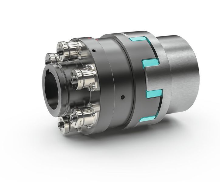 Elastomersegemente, die Ausgleichselemente der Elastomerkupplung, gibt es in verschiedenen Shorehärten; sie bieten Extruderanwendungen mehr Flexibilität. (R+W)