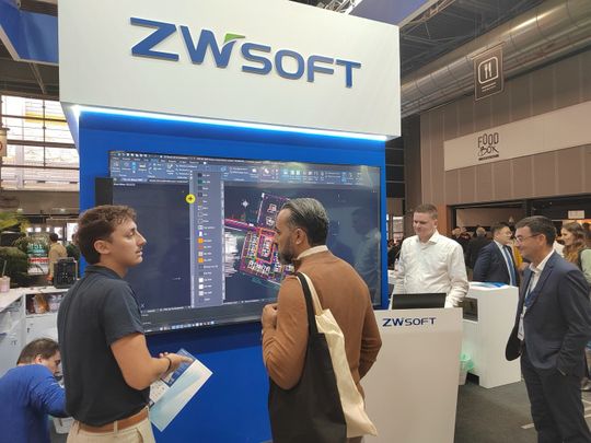 Abb. 5: ZWSOFT auf der diesjährigen Batimat in Paris(Bild:  ZWSOFT)