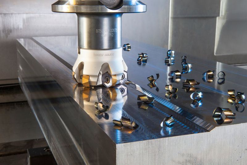 Die Reihe Helido 1200 von Iscar eignet sich für viele Anwendungen im Bereich Schruppen. (Bild: Iscar Germany)