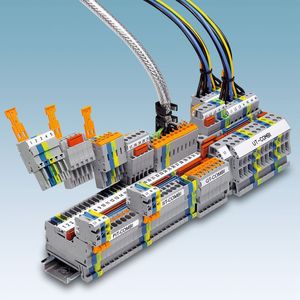 Bild 1: Steckbare elektrische Verbinder bieten deutliche Vorteile bei Inbetriebnahme, Service und Transport der einzelnen Funktionseinheiten.  Bild: Phoenix Contact