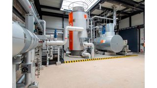 Am Chempark-Standort Dormagen testet Currenta im Rahmen eines Pilotprojekts, wie flexible industrielle Stromnutzung zur Stabilisierung des Energiesystems beitragen kann. (Bild: Currenta)