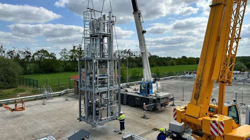 H2dry-Anlage von Bilfinger (Bild: Nadine Auras)