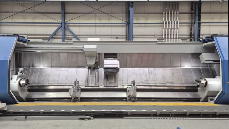 During the development of the N40 MC machining centre, NILES-SIMMONS collaborated with a jet engine manufacturer. However, the machines are also used outside the aerospace industry.(Source:  NILES-SIMMONS)