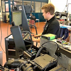 Auch sie hatten anspruchsvolle Aufgaben auf Euroskills-Niveau zu bewältigen.(Bild:  Worldskillsgermany)