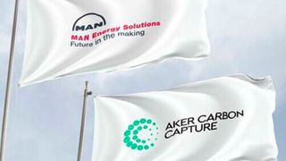 The two companies are currently collaborating on delivering the world’s first carbon capture plant for the cement industry at Heidelberg Materials’ Brevik CCS project in Norway. (Source: Aker Carbon Capture )