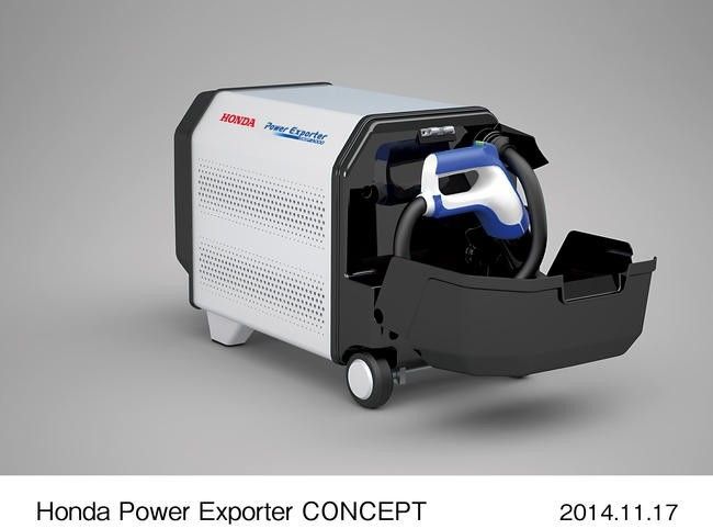 Mobiles Kraftwerk: Honda Power Exporter Concept (Bild: Honda)