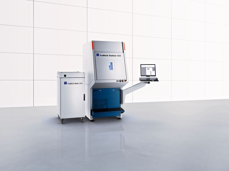 Der Ultrakurzpulslaser Trumark Micro von Trumpf: Bei Miethke wird der Laser auch zum Feinschneiden verwendet. (Trumpf)