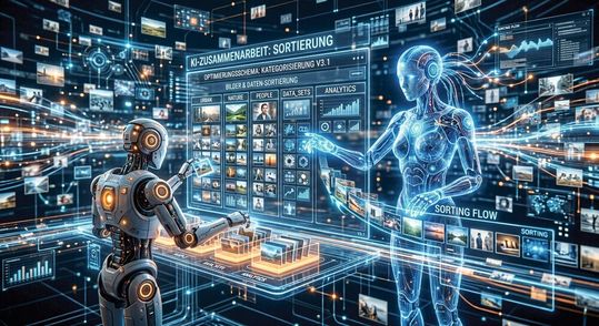 Den Datenschatz im eigenen Unternehmen heben - dabei hilft KI.(Bild:  KI-generiert)