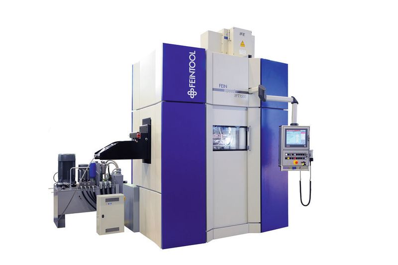 Mit der servomechanischen Feinschneidpresse «XFT 1500speed» hat Feintool eine Schallmauer durchbrochen: Erstmals leistet eine Feinschneidpresse bis zu 200 Hübe in der Minute. (Bild: Feintool)
