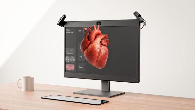 Gemeinsam mit dem Herdelberger Unternehmen Ameria realisiert Sony ein interaktives 3D-Signage-System. Es besteht aus einem Spatial-Reality-Display von Sony, das 3D-Bilder ohne Brille darstellt, und der Starkit-Lösung von Ameria für die Gestensteuerung und die Verwaltung der 3D-Inhalte.      (Bild: Sony)