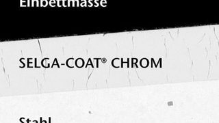 Darstellung des High-Speed-Hartchrom-Überzuges im Querschliff. (Bild: AHC)