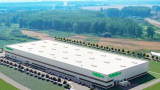 Ein Rendering des neuen Produktions-Standortes von Nidec Elesys in Serbien. (Bild: Nidec)