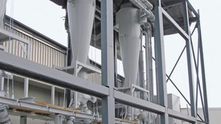 Absauganlagen zur Mahlgut-Förderung über größere Strecken realisiert Getecha sowohl im Druck- als auch im Saugbetrieb. (Bild: Getecha)